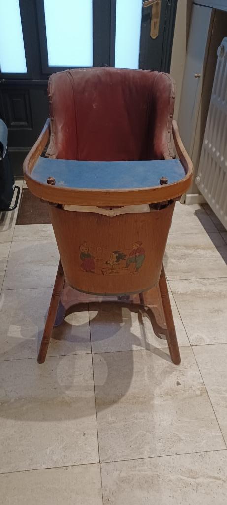Chaise de bébé années 30 convertible, Antiquités & Art, Enlèvement