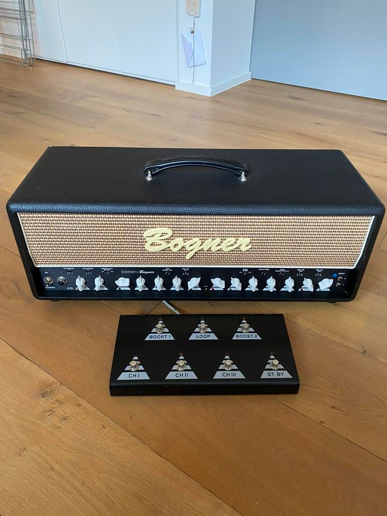 Bogner Ecstasy 101B EL34 (2004) - JSC Svetlana Wing C, Enlèvement, Utilisé, Guitare, 100 watts ou plus