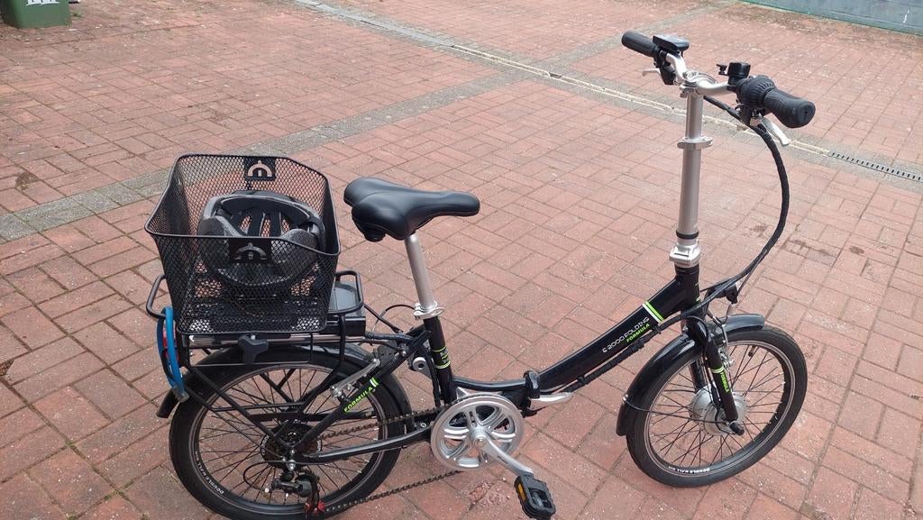 Vélo électrique pliable, Enlèvement, Comme neuf, Vitesses