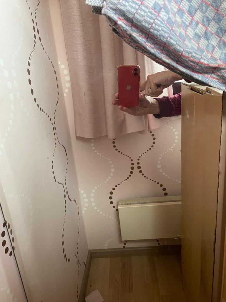 oude Pas spiegel, Enlèvement, Utilisé, 100 à 150 cm, Moins de 50 cm