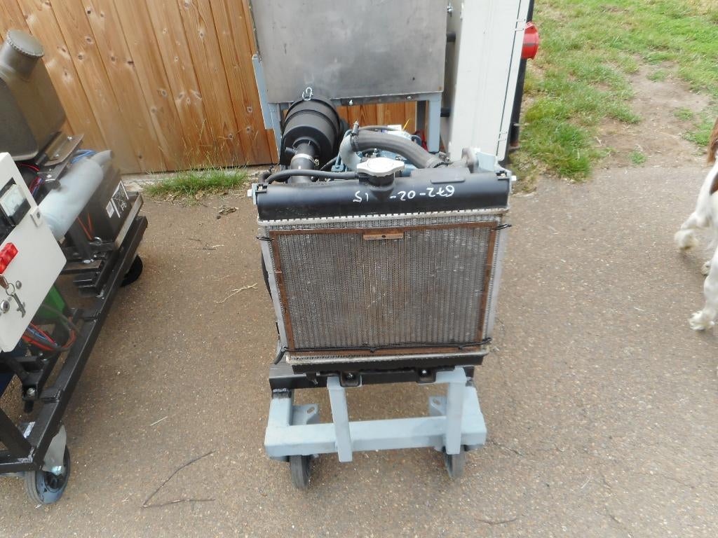 Kubota  D 722 diesel generator 7 kva 220/380 volt, Ophalen