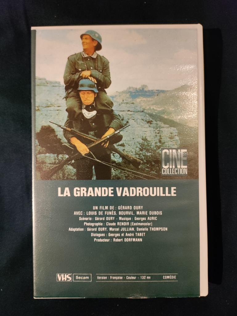 VHS La Grande Vadrouille  en très bon état, Tous les âges, Enlèvement ou Envoi, Comme neuf, Comédie d'action