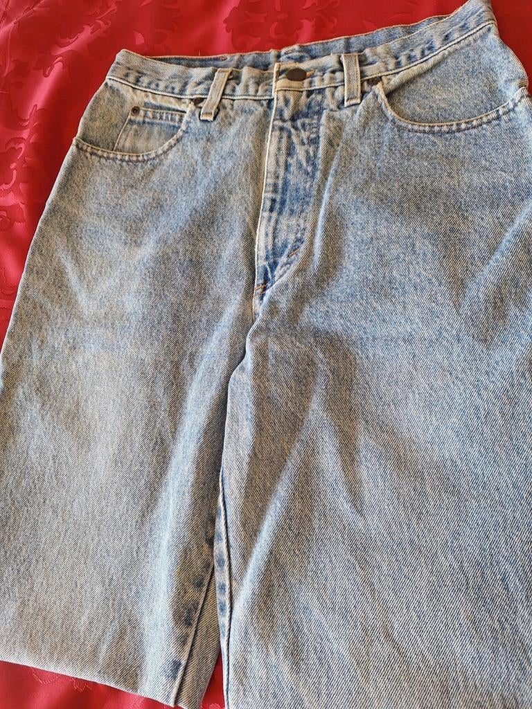 Bermuda en jeans, taille 31, Enlèvement, Porté, Taille 46 (S) ou plus petite, Bleu