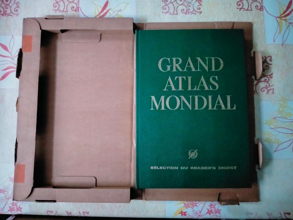 grand atlas mondial sélection du reader's digest 1975, Livres, Enlèvement ou Envoi, Utilisé, Carte géographique, Monde