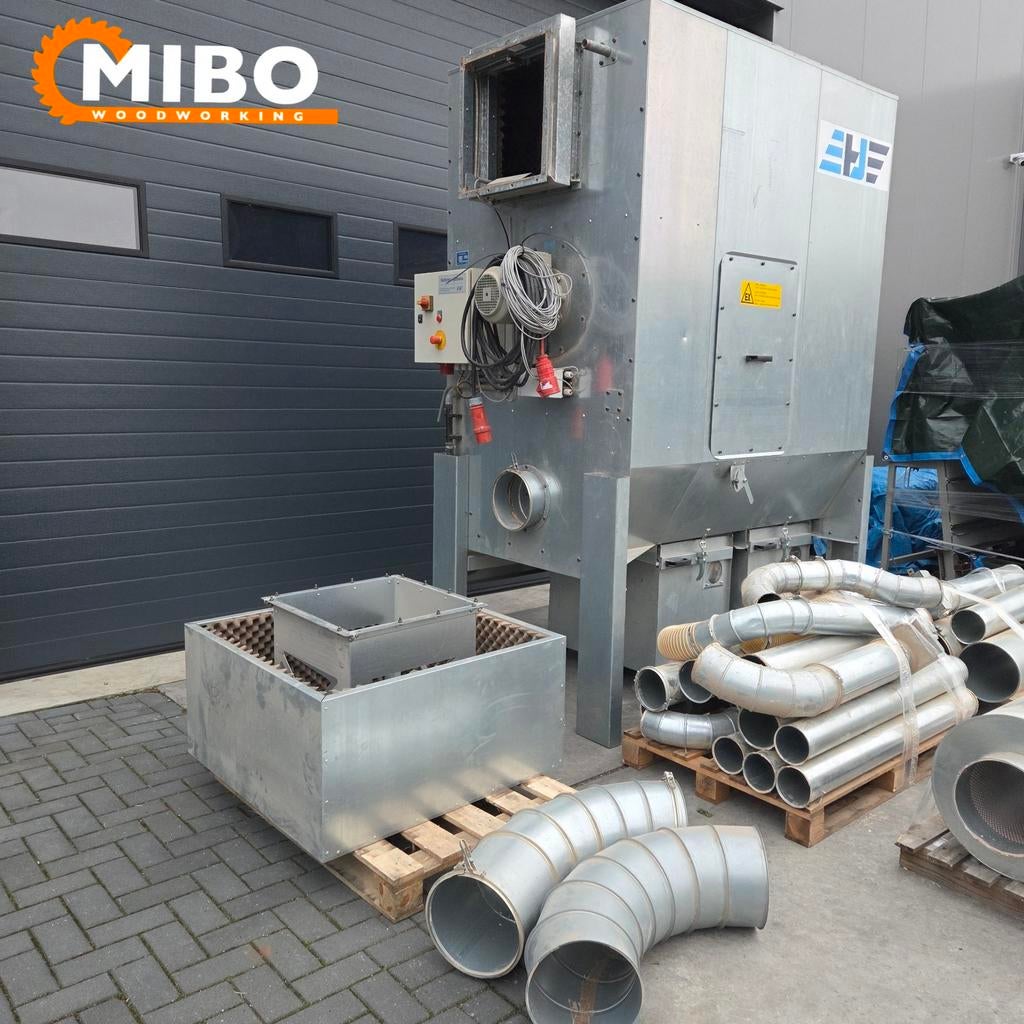 Riedex afzuiger compleet met buizen *** heel set, Ophalen of Verzenden