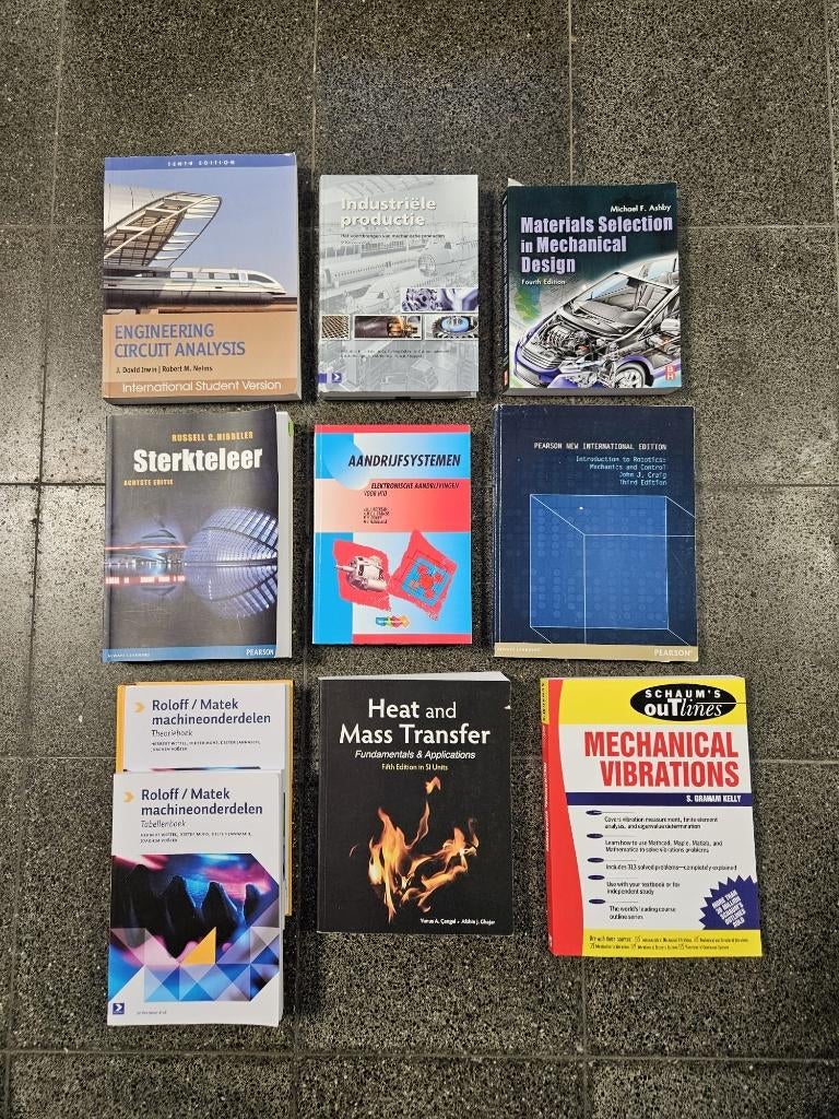 Studieboeken Industrieel Ingenieur - Elektromechanica, Boeken, Hoger Onderwijs, Diverse auteurs, Ophalen of Verzenden, Zo goed als nieuw