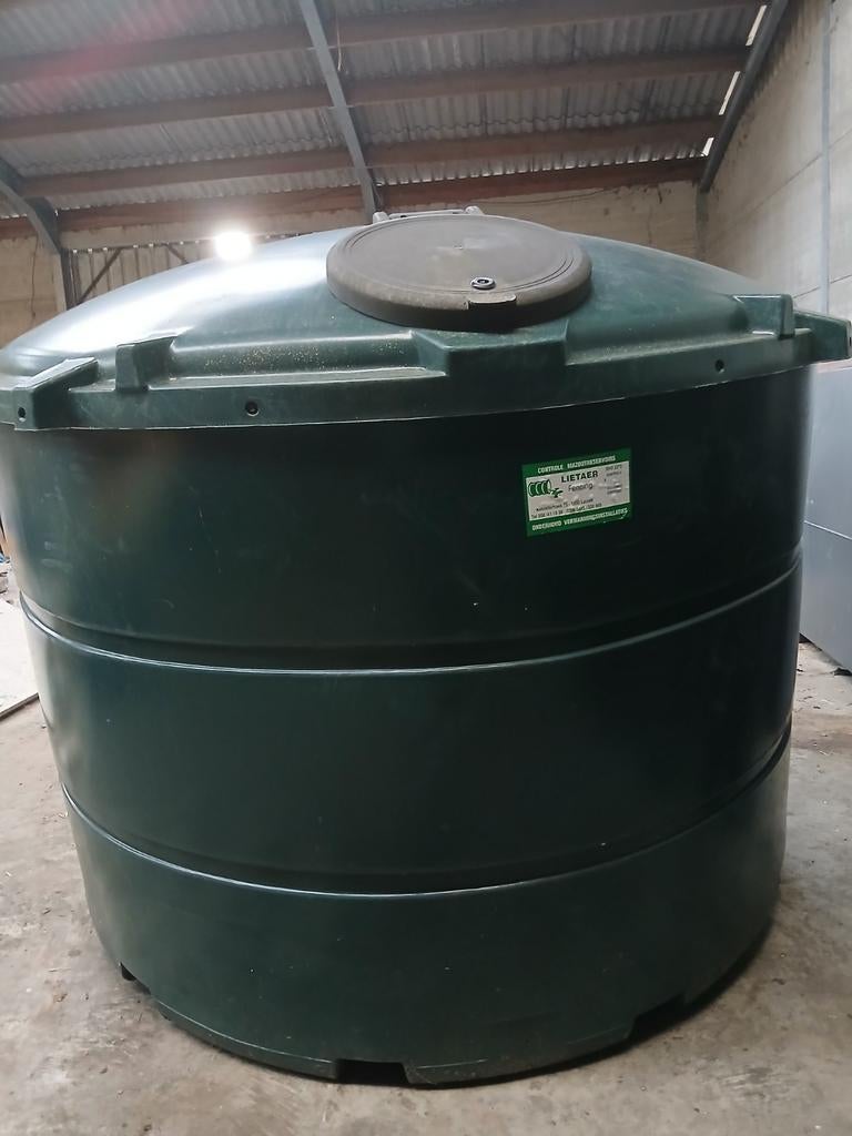 Dubbelwandige mazouttank 3600l in goede staat!! Mega korting, Ophalen