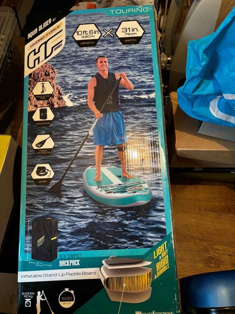 Opblaasbaar stand-up paddleboard, Watersport en Boten, Ophalen, Nieuw