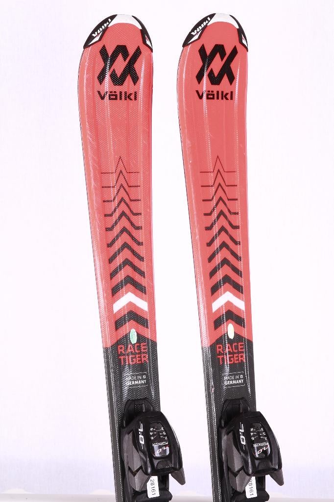 130 kinder ski's VOLKL RACETIGER, power shell cap, Sport en Fitness, Skiën en Langlaufen, Gebruikt, Ski's, Ski, Carve, Ophalen of Verzenden
