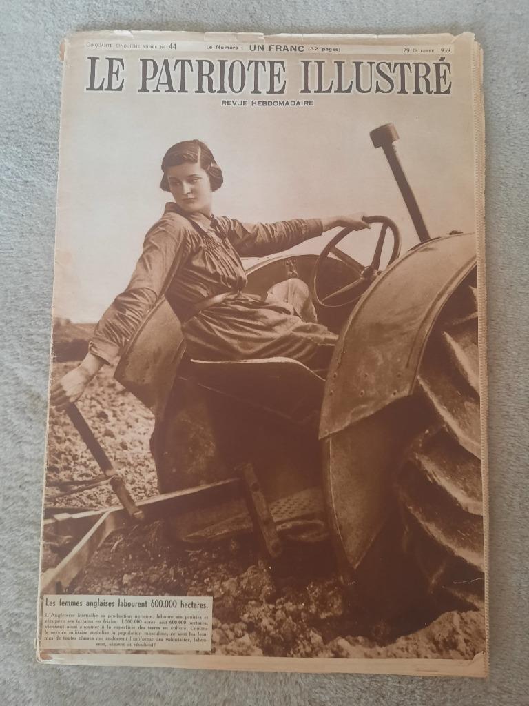 Le Patriote Illustré 1939-1946 4 éditions, Enlèvement ou Envoi, Général, Deuxième Guerre mondiale, Utilisé