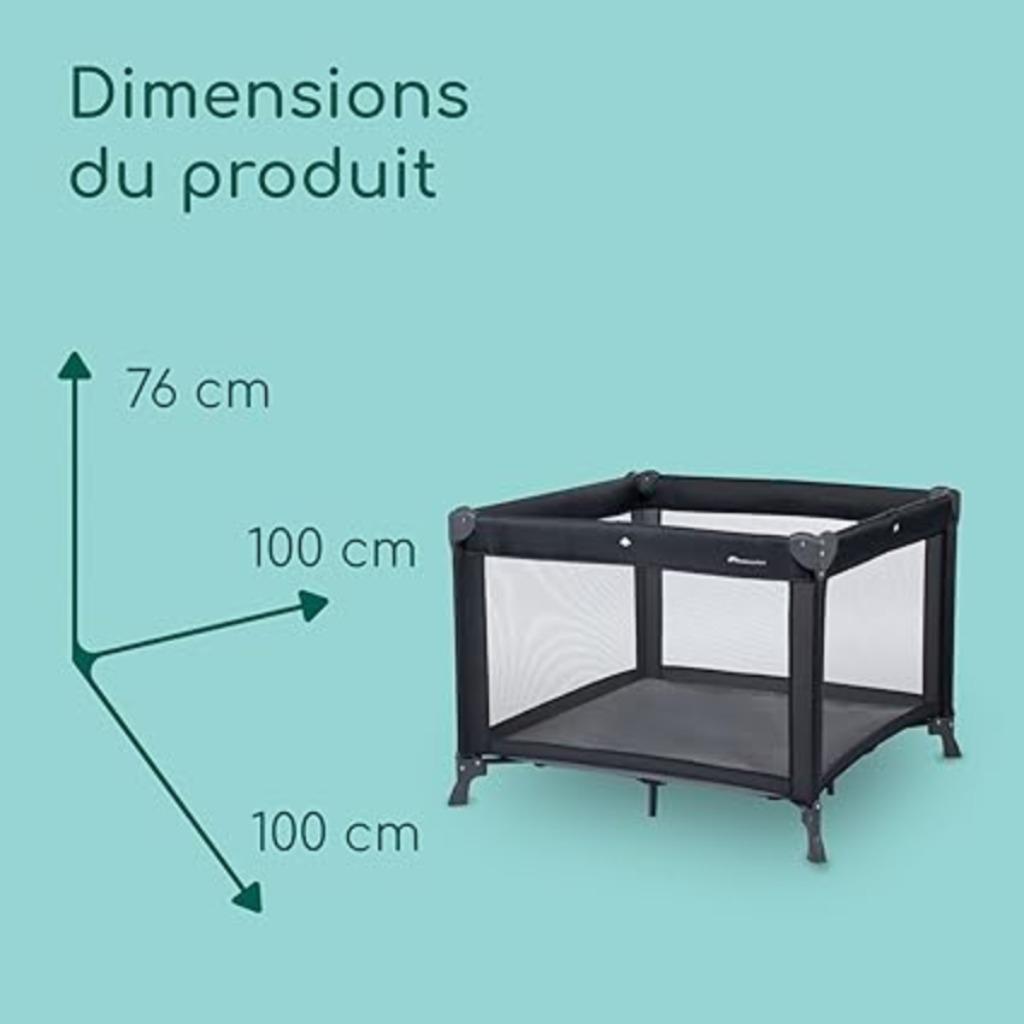 Babypark Babybox 100 x 100 x 76 cm GRATIS LEVERING, Kinderen en Baby's, -, Verzenden, BEBECONFORT, -