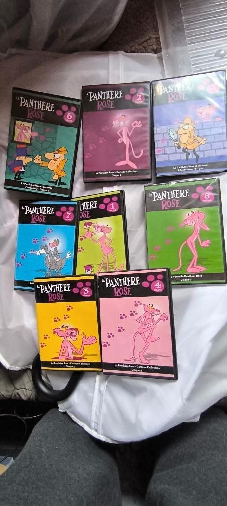 8 DVD la panthère rose, Enlèvement ou Envoi, Utilisé