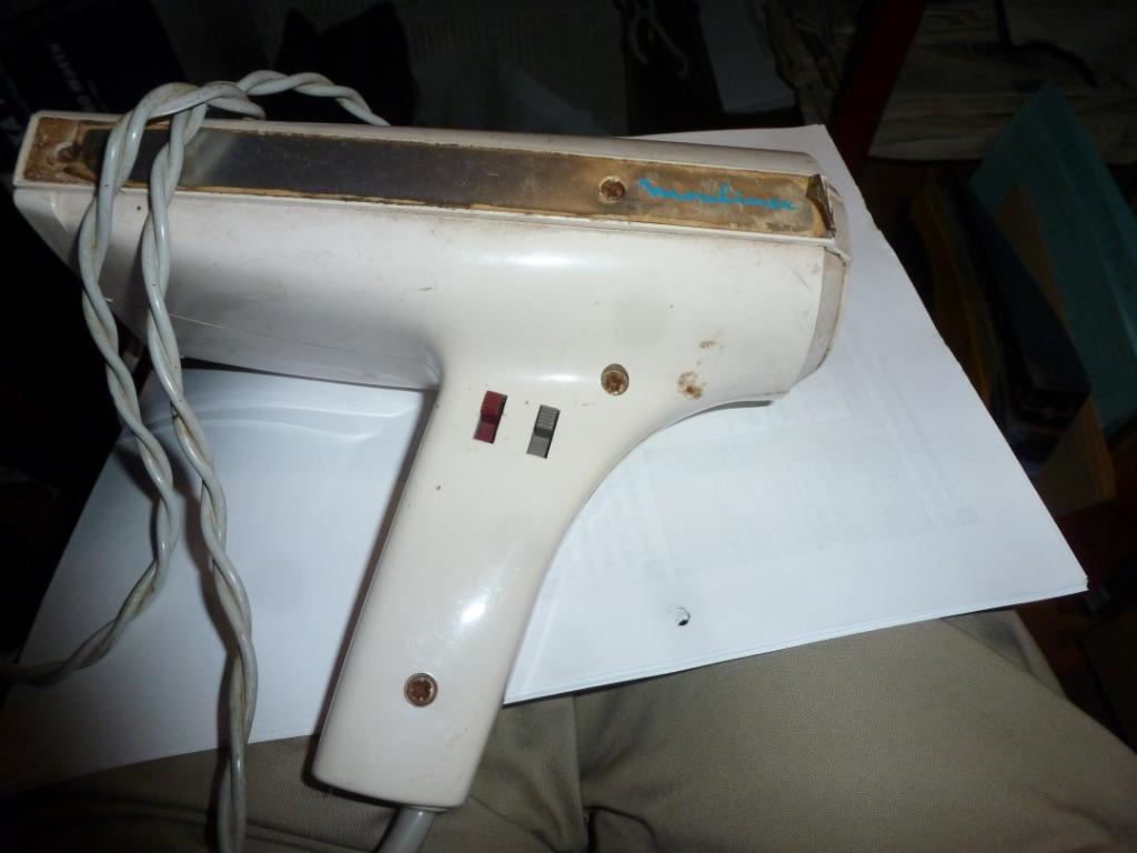 moulinex vintage haardroger 500W type SM28, Enlèvement ou Envoi, Utilisé, Soin des cheveux