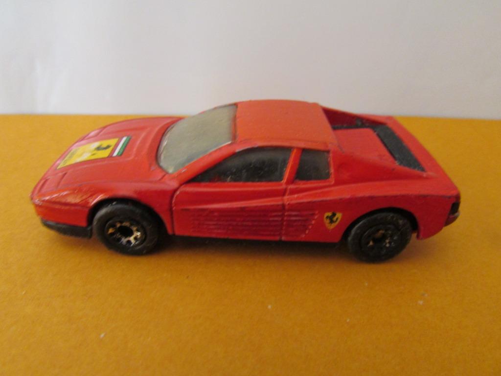 FERRARI TESTAROSSA, MATCHBOX, Ophalen of Verzenden, Gebruikt, Auto, Matchbox