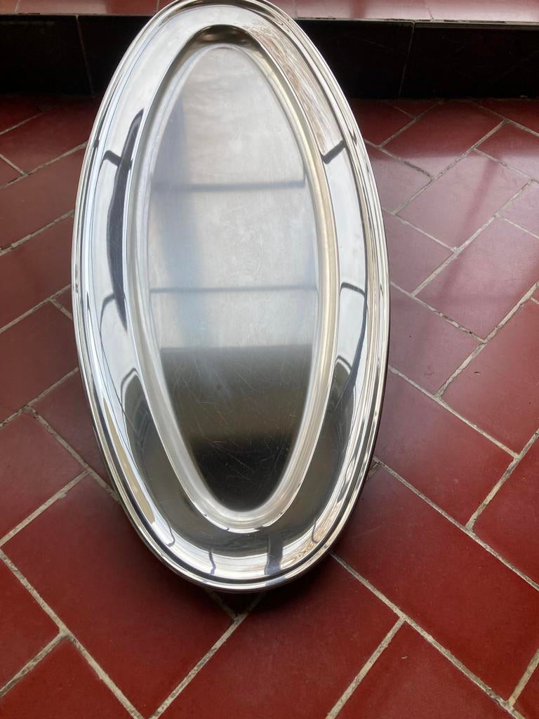 Inox ovalen schotel, Ophalen, Overige materialen, Gebruikt, Schaal