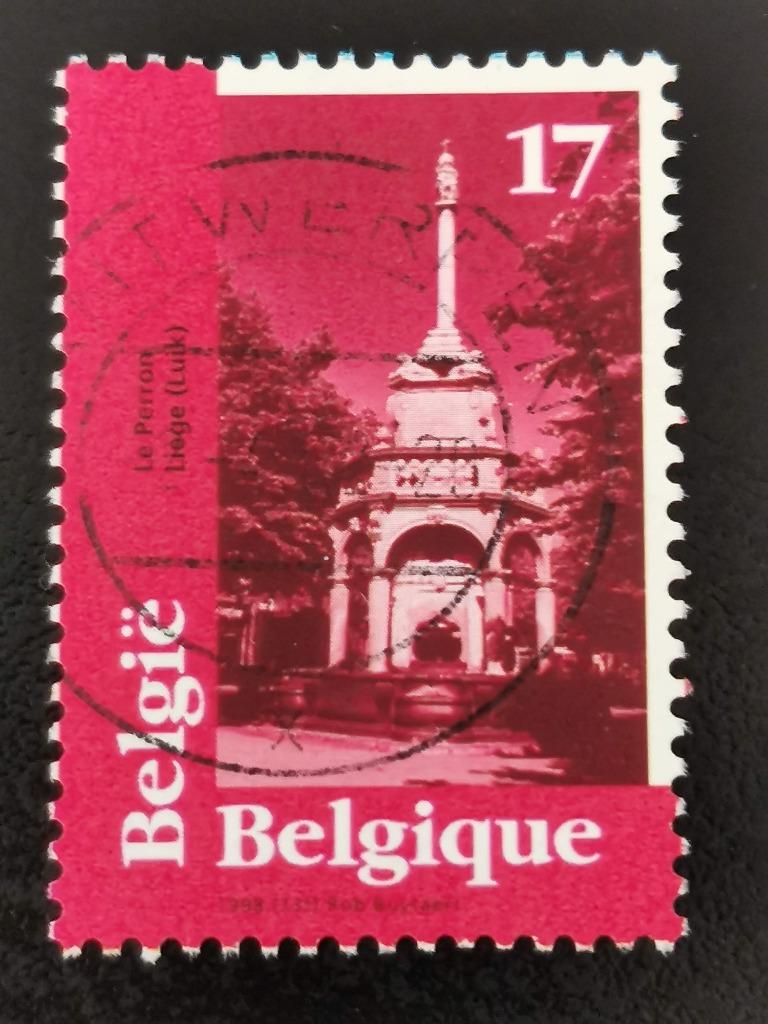 Belgique 1998 - Le Perron à Liège, Enlèvement ou Envoi, Affranchi