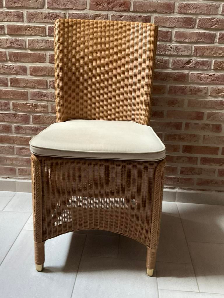 Eetkamerstoelen Vincent Sheppard 6 stuks, kleur naturel, Ophalen, Gebruikt