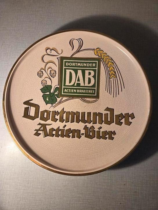 Assiette murale DAB vintage, Collections, Enlèvement ou Envoi, Comme neuf, Panneau, Plaque ou Plaquette publicitaire