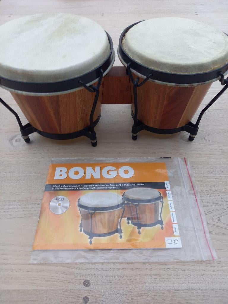 Bongo trommels, Ophalen