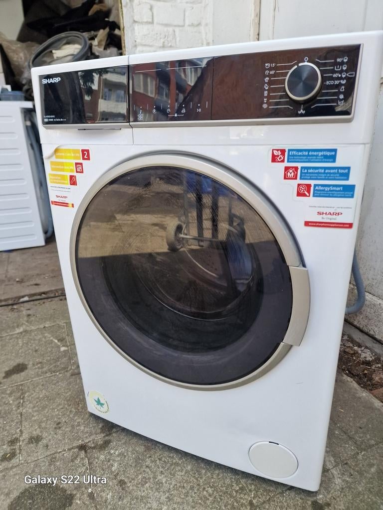 Lave linge fonctionne très bien, Electroménager, Lave-linges séchants, Enlèvement ou Envoi, Comme neuf