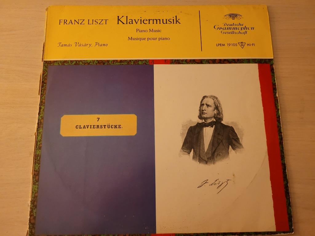 Disque vinyl 33 tours Franz Liszt klaviermusik, Ophalen of Verzenden, Classicisme, Zo goed als nieuw, Overige typen