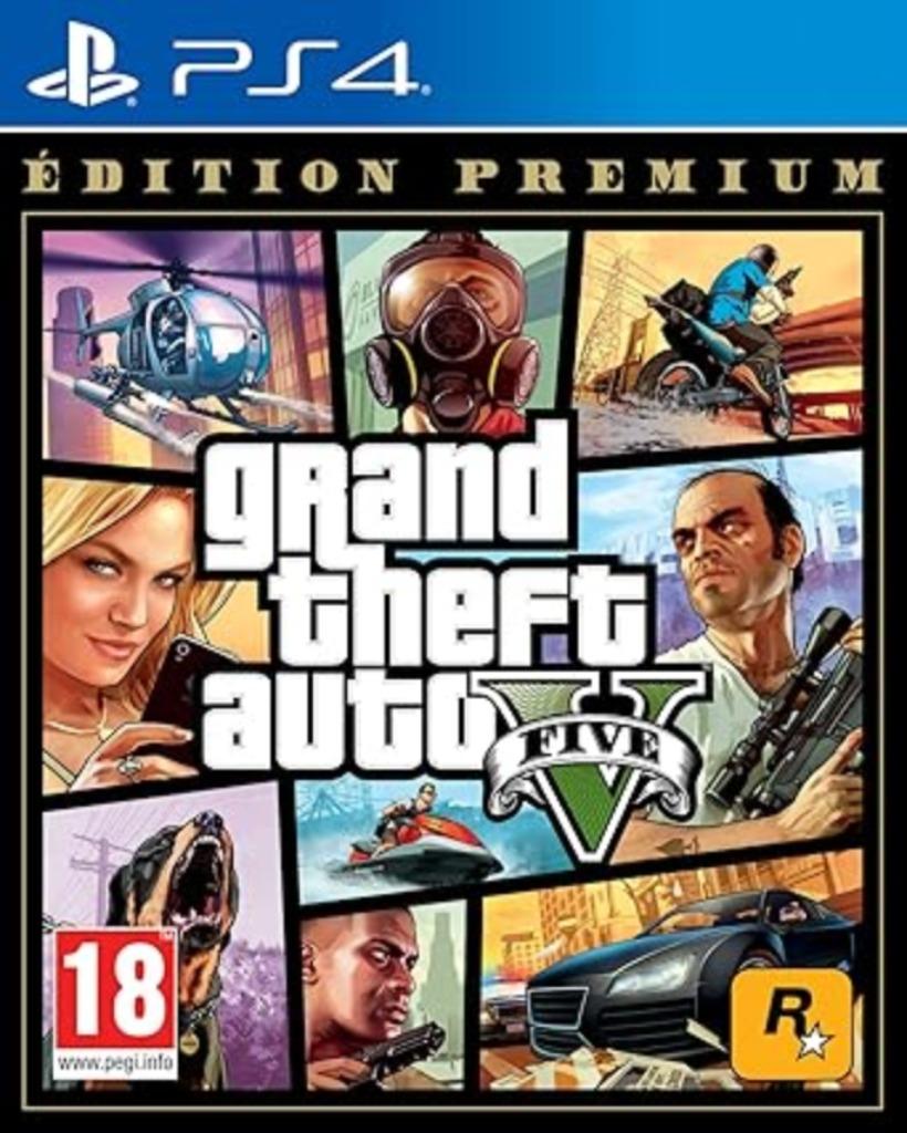 LIVRAISON GRATUITE DE L'ÉDITION PREMIUM DE GTA V SUR PS4, Consoles de jeu & Jeux vidéo, Jeux | Sony PlayStation 4, Neuf, Online
