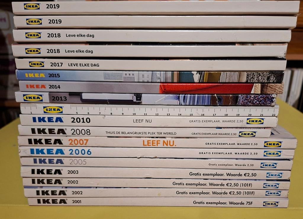 LOT DE MAGAZINES IKEA À VENDRE, Livres, Enlèvement ou Envoi, Comme neuf, Sports et Loisirs