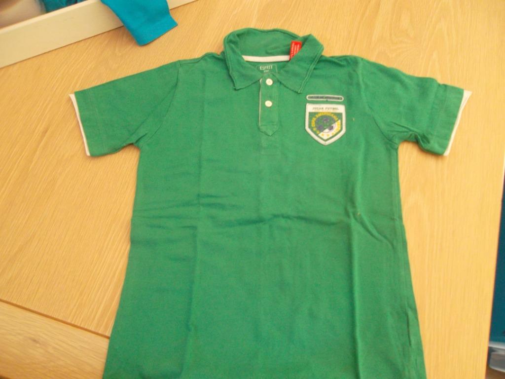 T-shirt Esprit Groen 128-134, Kinderen en Baby's, Kinderkleding | Maat 128, Ophalen of Verzenden, Zo goed als nieuw, Esprit, Shirt of Longsleeve