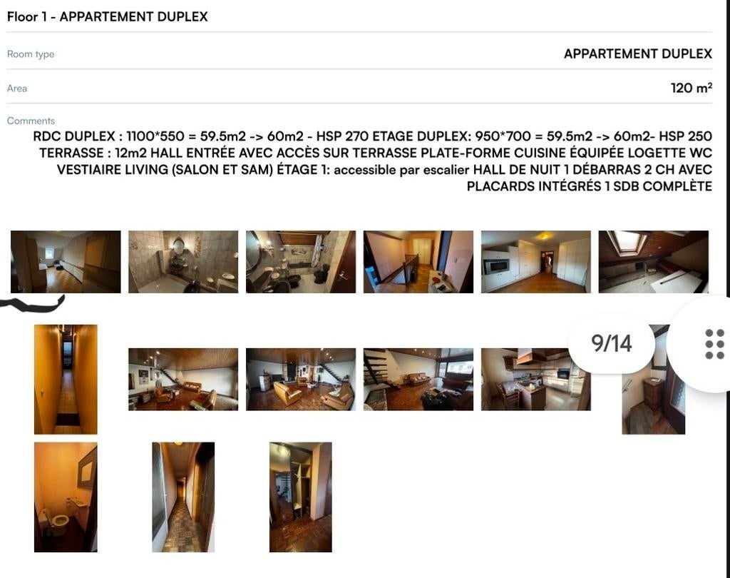 A louer: appartement duplex 120 m2 à La Louvière, Tickets & Billets, Loisirs | Jardins zoologiques