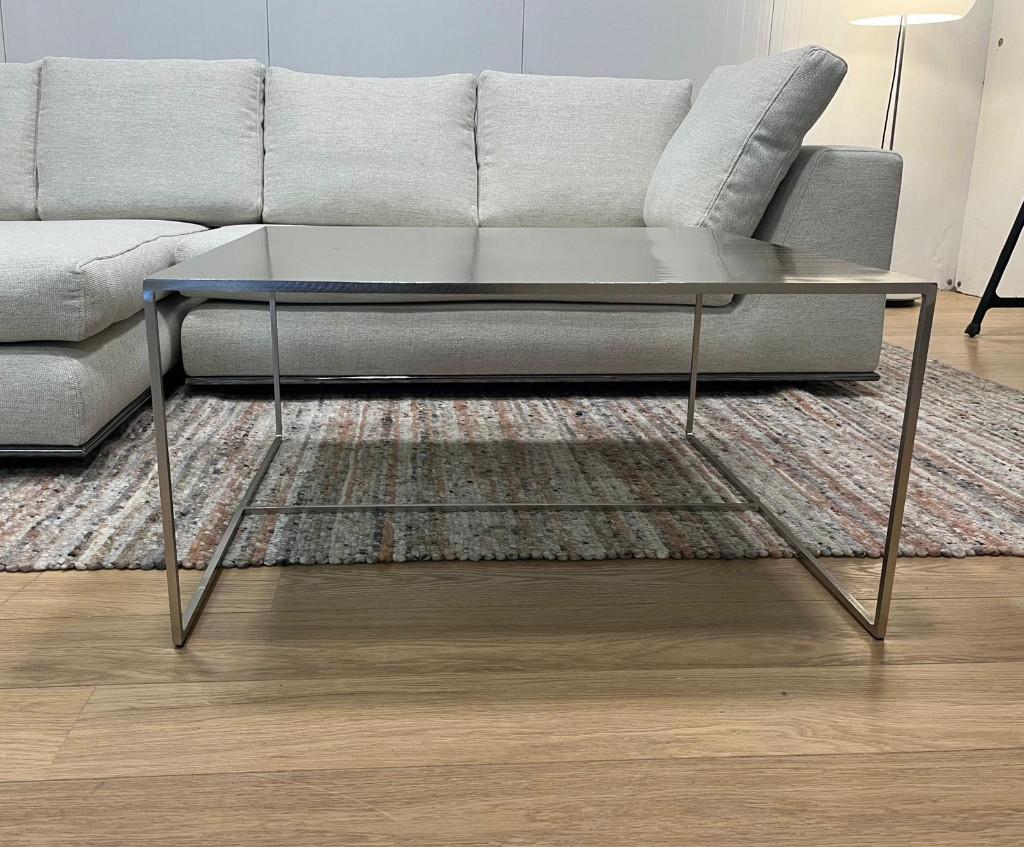 ÉTAT NEUF Minotti Leger table basse – PN 1.750€, Maison & Meubles, Salontafel Design Tafel, Moins de 50 cm, Enlèvement ou Envoi