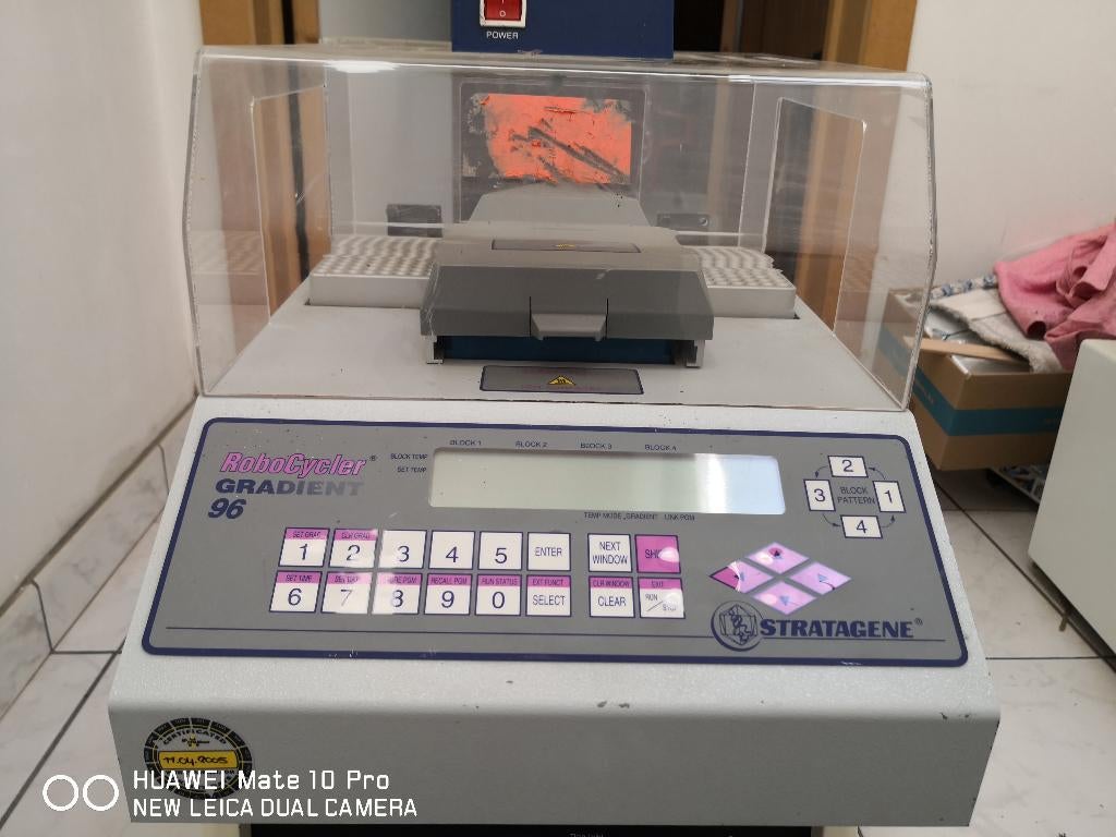 labomateriaal, Ophalen, Gebruikt