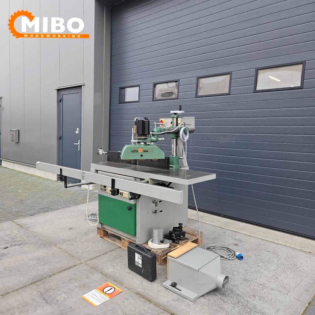 Lazzari freesmachine toupie 45graden compleet ** frezen, Enlèvement ou Envoi