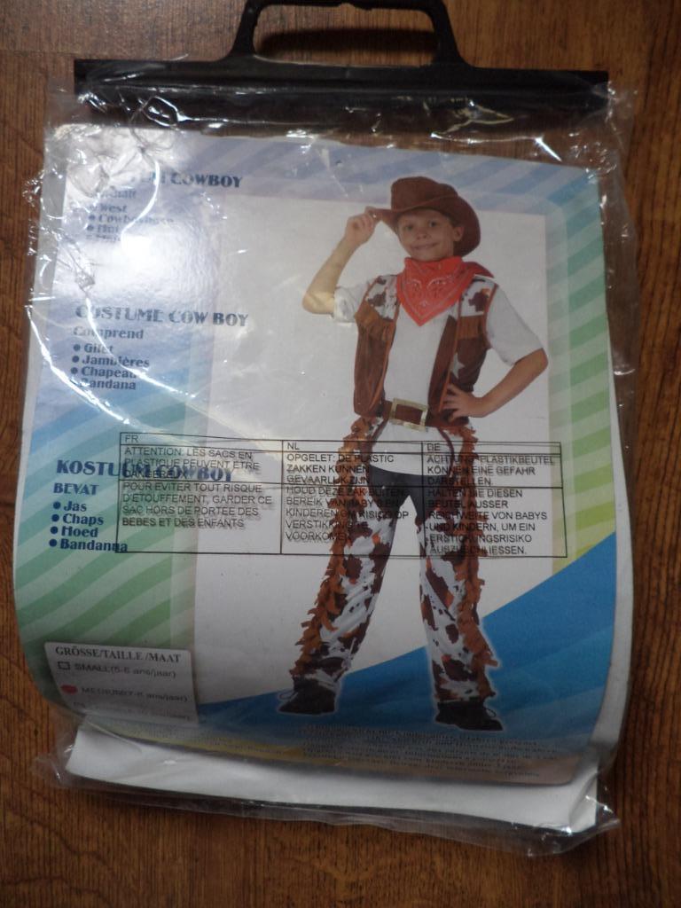 Déguisement cow-boy garçon 7-8 ans, Enlèvement ou Envoi, Utilisé, 122 à 128, Garçon