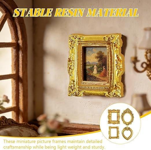 Lot de 12 mini cadres photo en résine | LIVRAISON GRATUITE, Neuf, -, -, BEGONIA