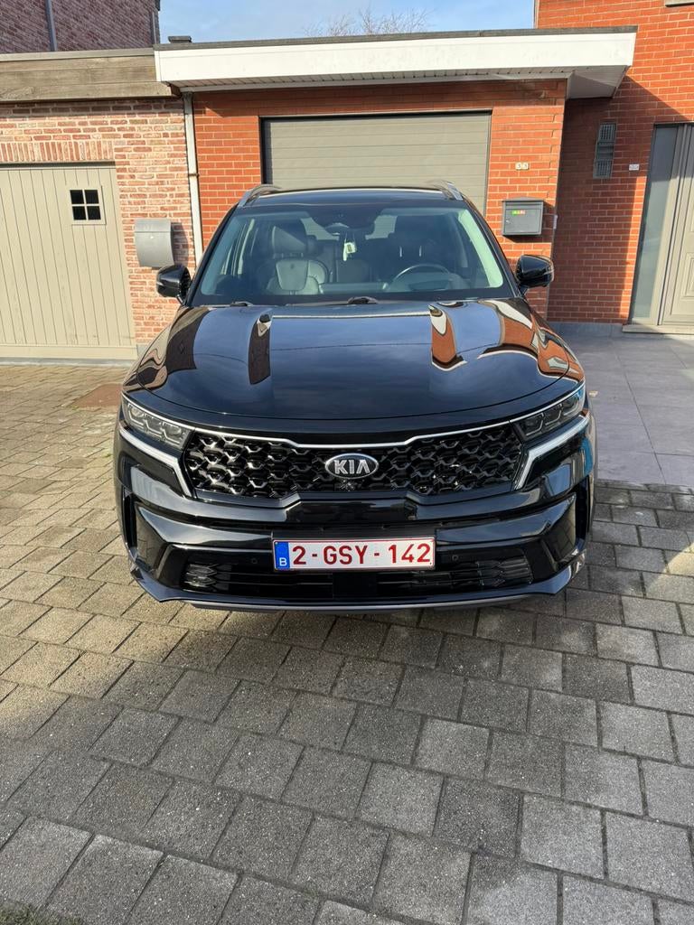 Kia Sorento bezin hybride full optie, Autos, Kia, Cuir, Euro 6, 7 places, Noir