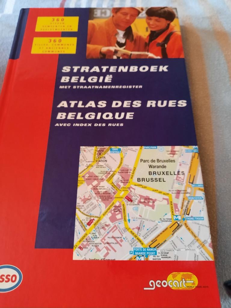 De straten boek Belgie, Boeken, Ophalen of Verzenden