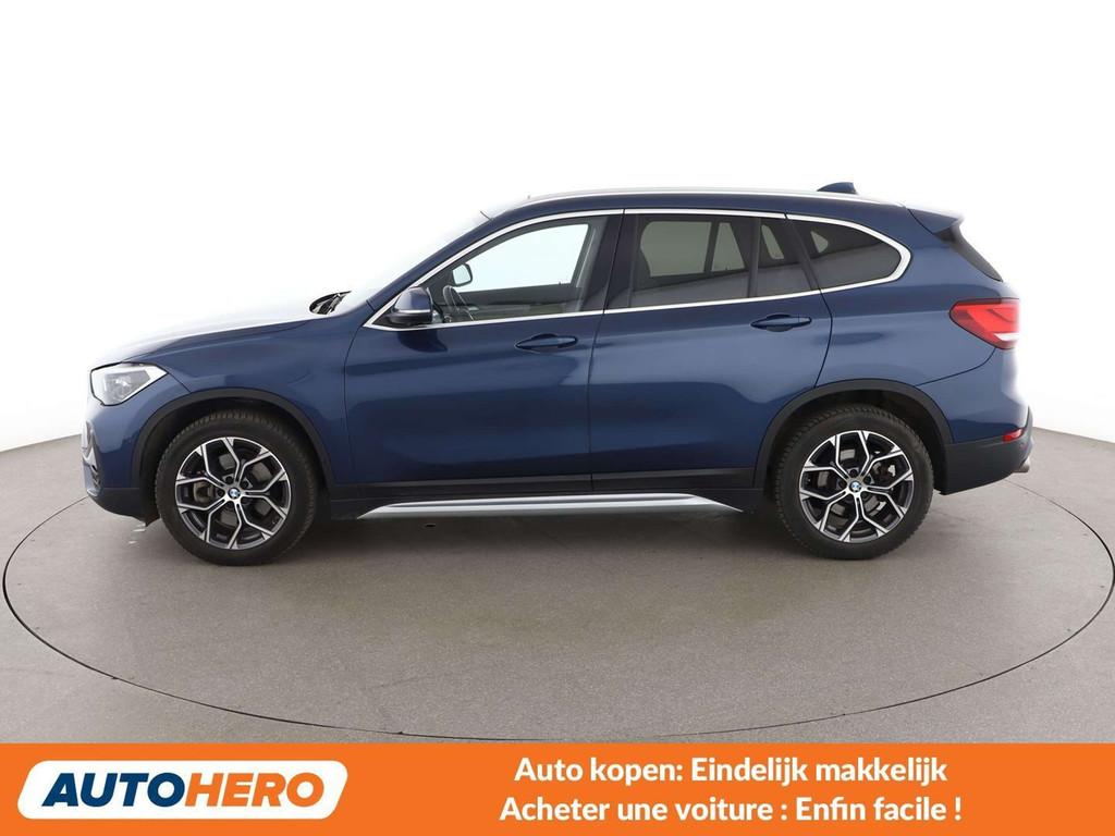 BMW X1 xDrive 20d xLine (bj 2021, automaat), Auto's, BMW, 149 g/km, Blauw, 1625 kg, 140 kW