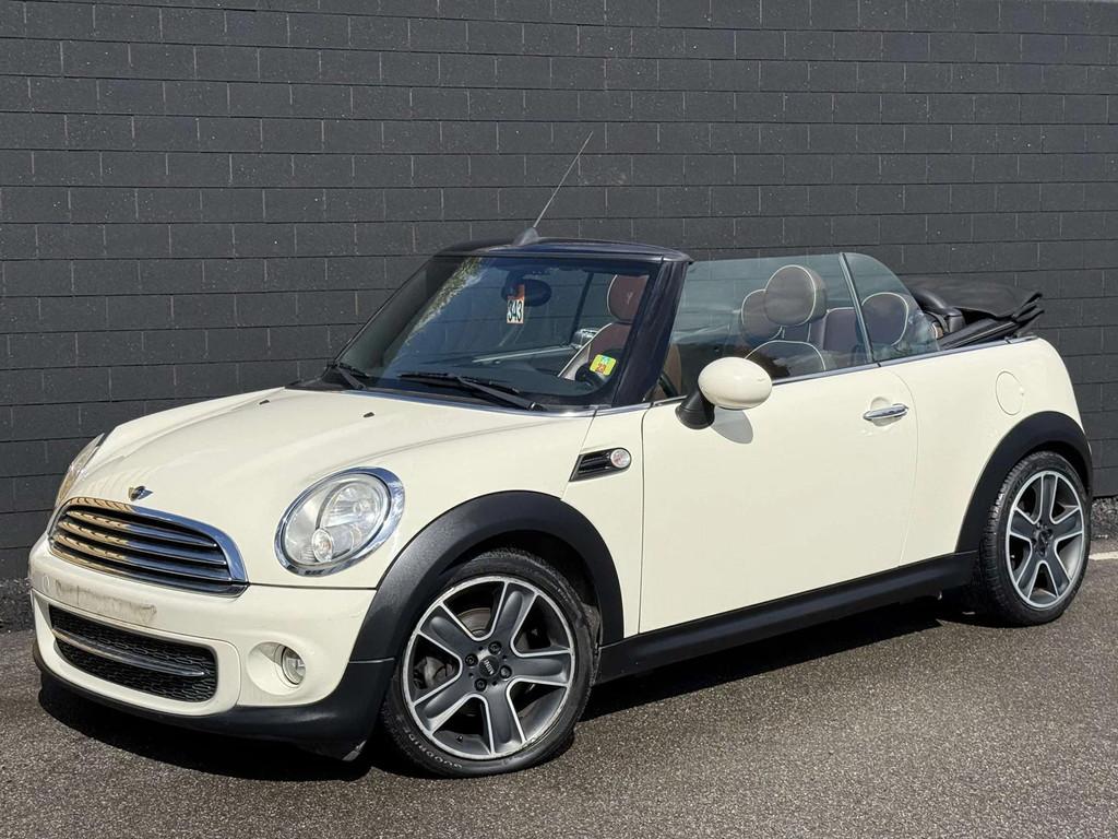 MINI Cabrio Cooper D Cabriolet 1.6 D+AIRCO+CUIR+SIEGES CHAUF, Autos, Mini, Cuir, Euro 5, 82 kW, Entreprise