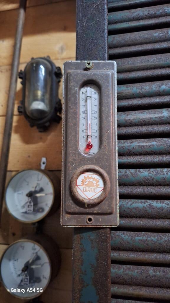 Petit thermomètre ancien, Sports nautiques & Bateaux, Enlèvement