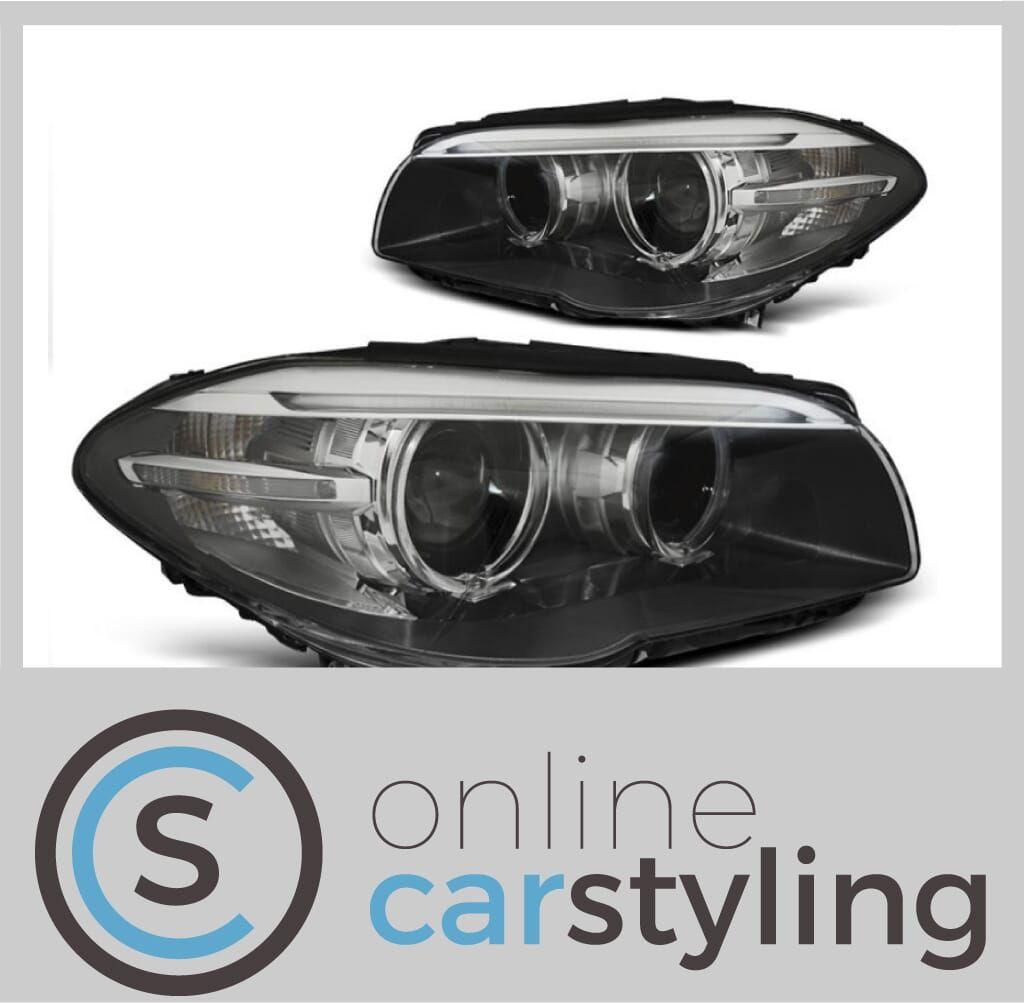 Angel eyes koplampen BMW 5-Serie F10 / F11 Xenon Real DRL, Auto-onderdelen, Verlichting, BMW, Nieuw, Ophalen of Verzenden