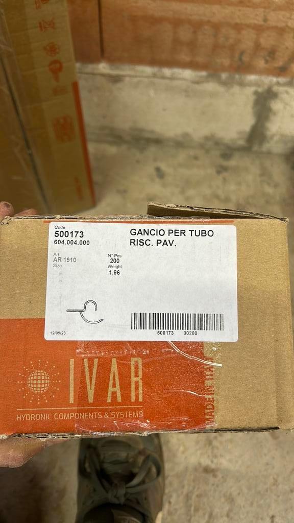 Vloerverwarming bevestigingen, Enlèvement, Neuf, Autres types