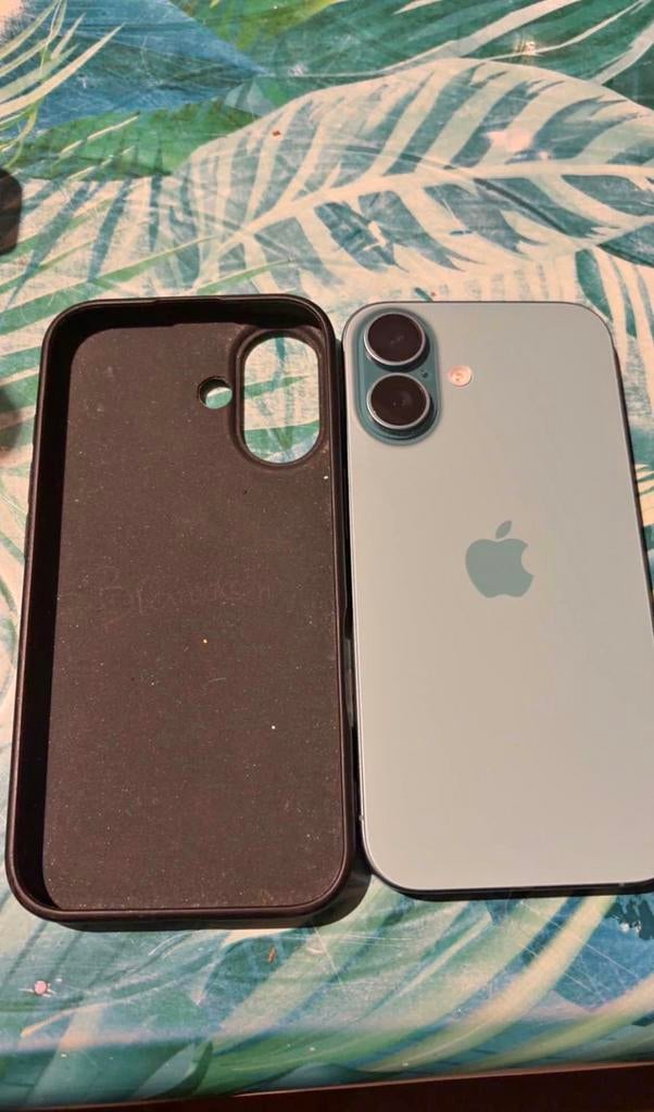 Iphone 16 bleu, Enlèvement, Comme neuf