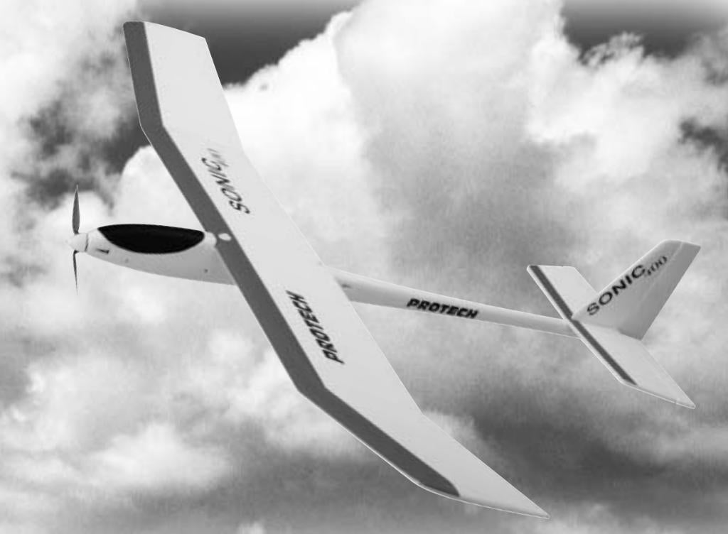 VINTAGE | Protech Sonic 400 1480mm | ARF | Nieuw in de doos, Hobby en Vrije tijd, Ophalen of Verzenden, Nieuw, Elektro