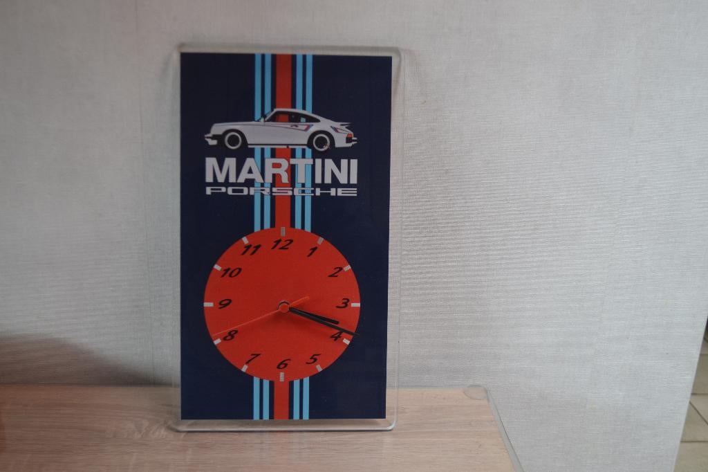Horloge Martini Racing Porsche, Enlèvement ou Envoi, Utilisé