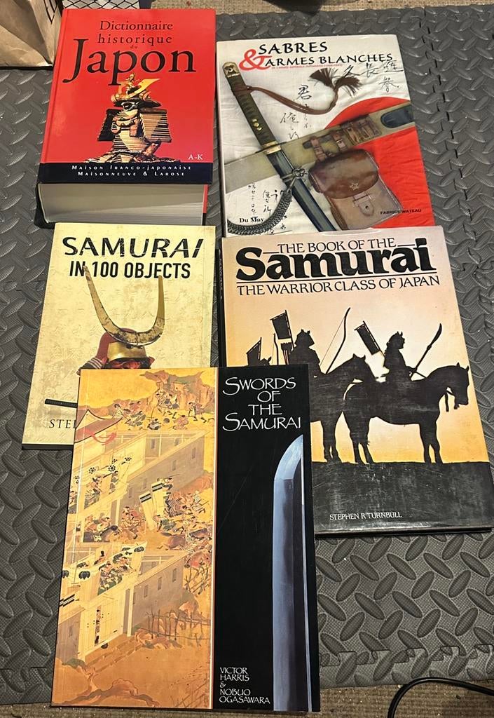 Lot 5 livres Japon / Samouraï – Histoire, armes et culture, Boeken, Geschiedenis | Stad en Regio, Zo goed als nieuw, Ophalen of Verzenden