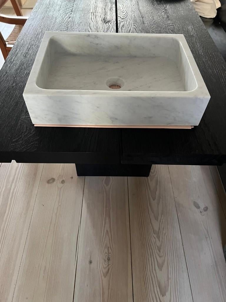 Lavabo - Marmer - 2 stuks beschikbaar, Ophalen, Nieuw, 50 tot 100 cm, Minder dan 25 cm