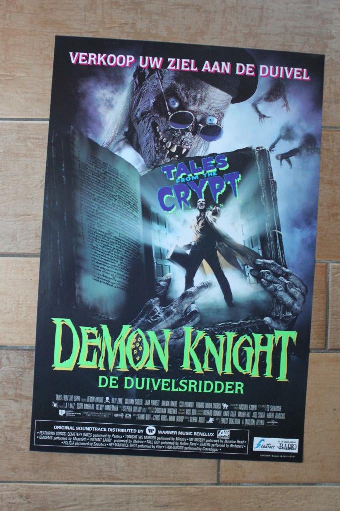 filmaffiche Tales from The Crypt: Demon Knight filmposter, Rechthoekig Staand, Ophalen of Verzenden, Zo goed als nieuw, A1 t/m A3