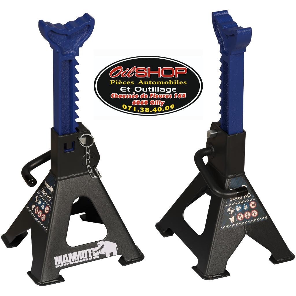 Mammuth supports d'essieux 3 tonnes, Enlèvement, Neuf