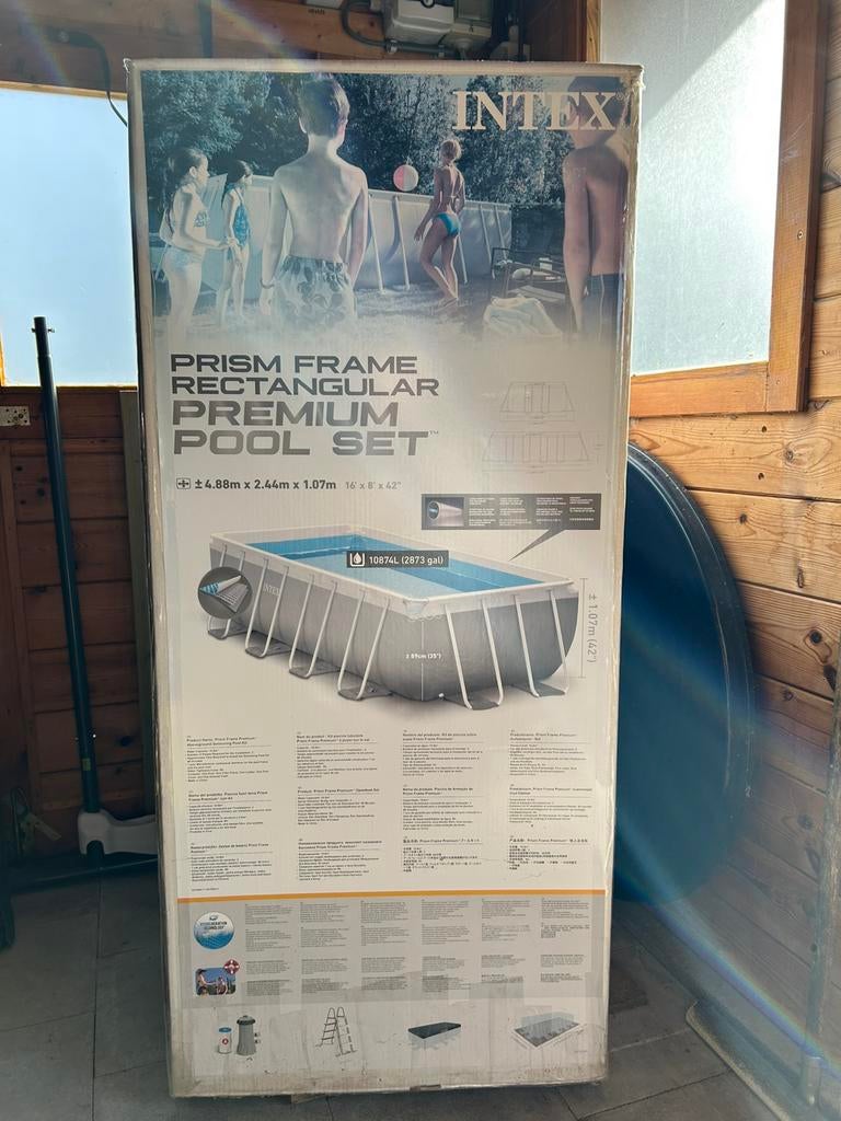 Piscine Intex, Jardin & Terrasse, Piscines, Enlèvement, Comme neuf