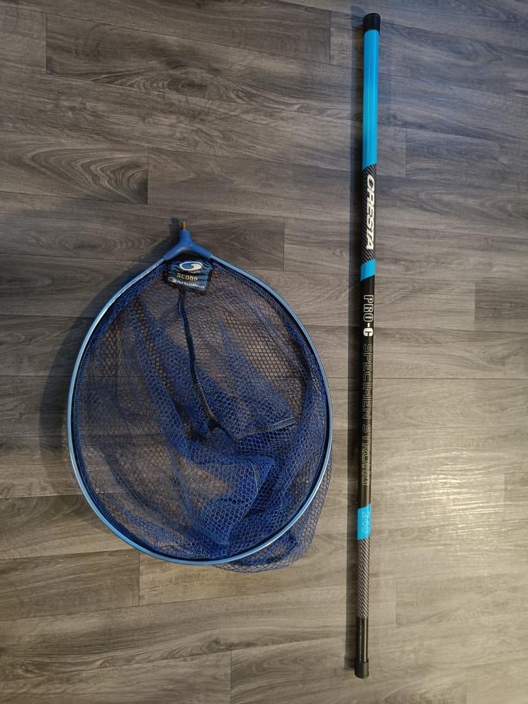 Schepnet en steel, Ophalen